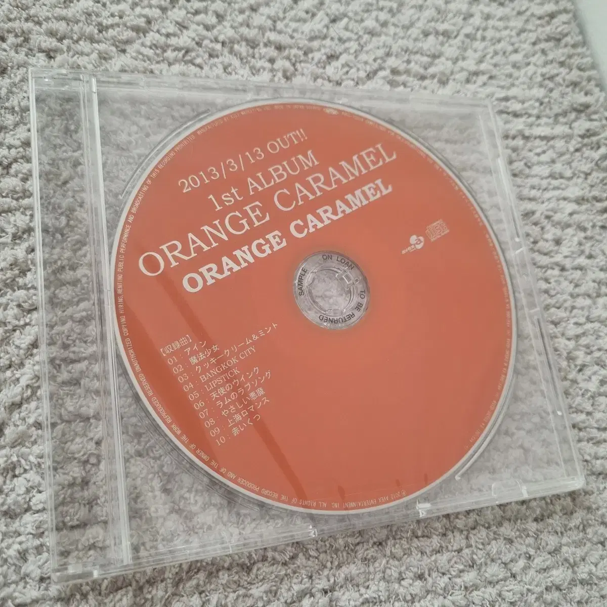 오렌지카라멜 ORANGE CARAMEL 프로모션 앨범CD 미개봉